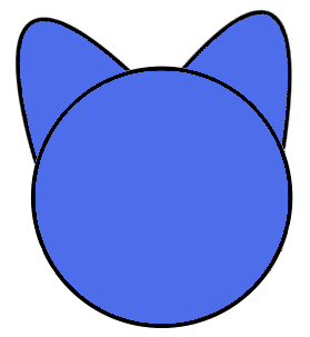 chat bleu 2